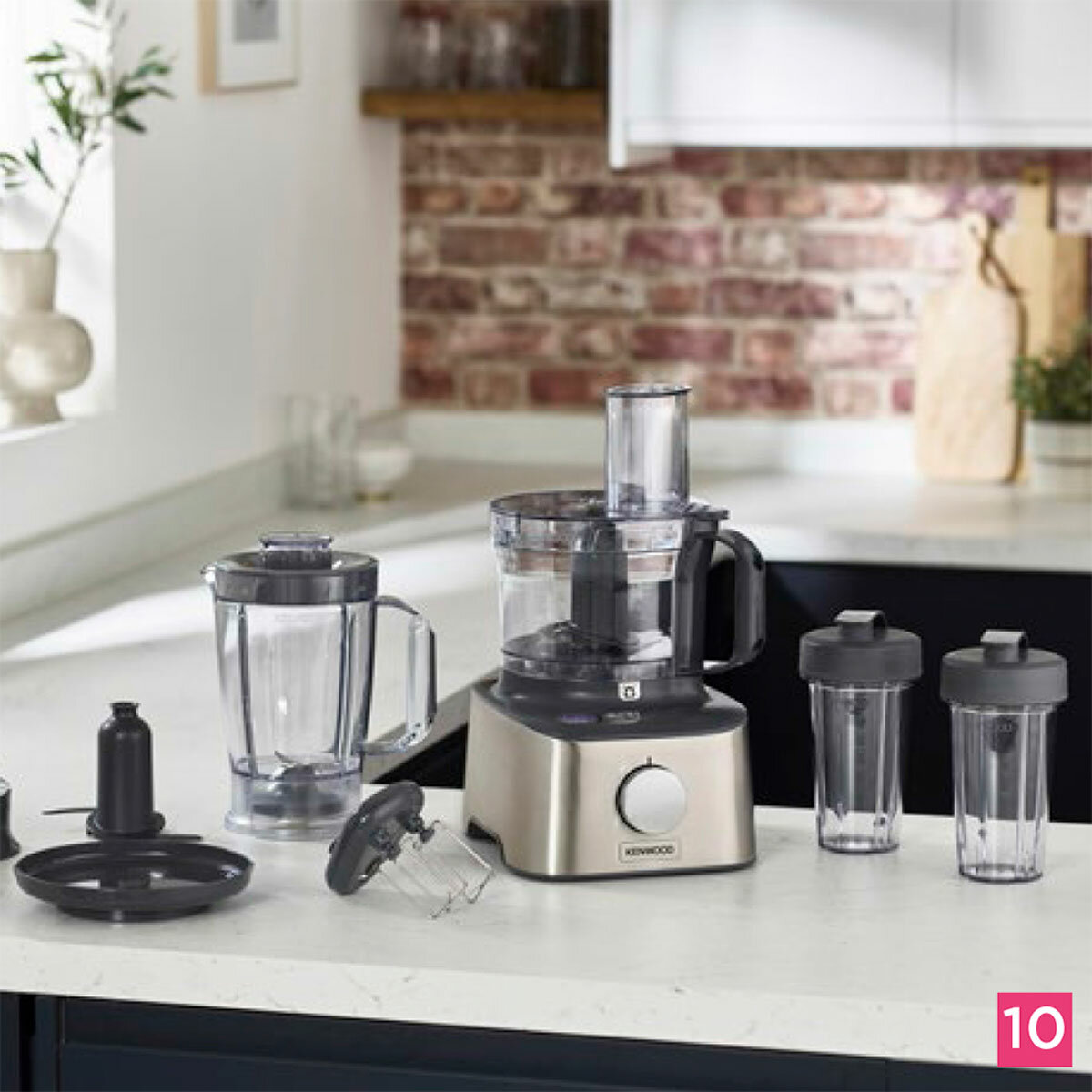 Lifestyle image of Kenwood Multipro Compact Plus Food Processor with attachements Lifestyle image of Kenwood Multipro Compact Plus Food Processor with attachements