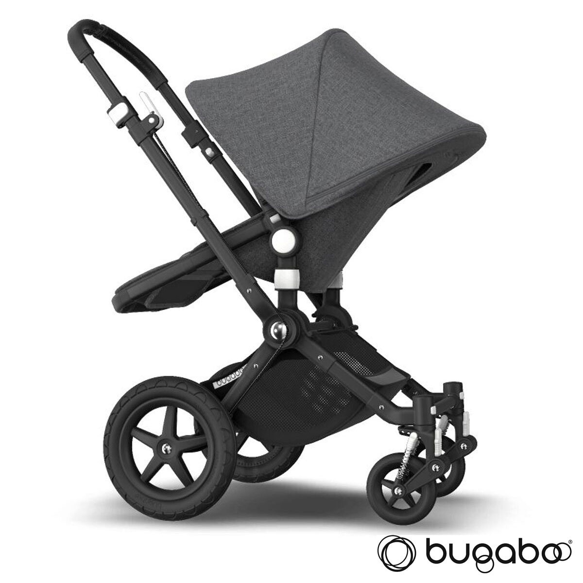 Bugaboo Cameleon 3 Plus Seat & Carrycot Pushchair, Grey 