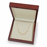 0.38ctw Round Brilliant Cut Diamond Necklace, 18ct Yellow Gold
