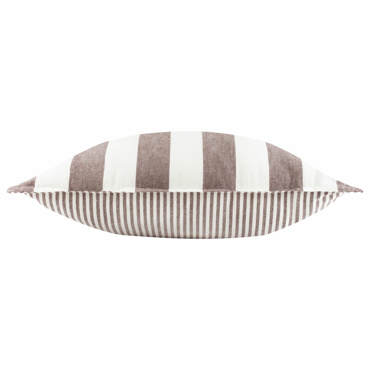 Yard Hayle Brown Striped Indoor Outdoor Cushion, 50 x 50 cm