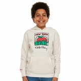 Keith Haring Youth Hoodie in Beige