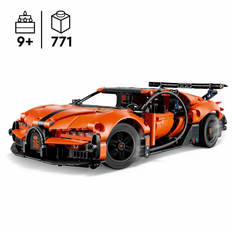 LEGO Technic Bugatti Chiron Pur Sport Hypercar - Model 42222 (9+ Years)