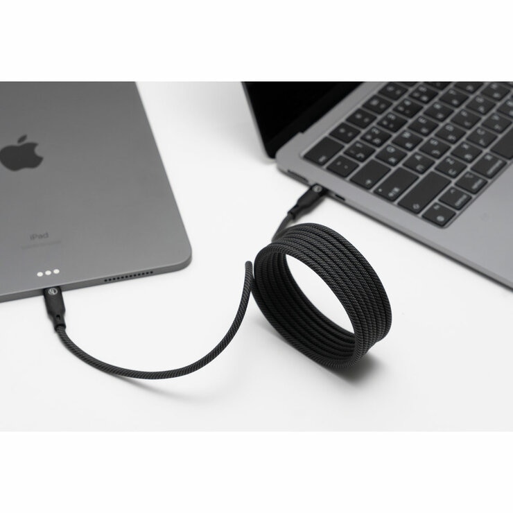 LoopLoop USB-C Cables 2x1.5M / 1x2M, 240W / Supports Data, White