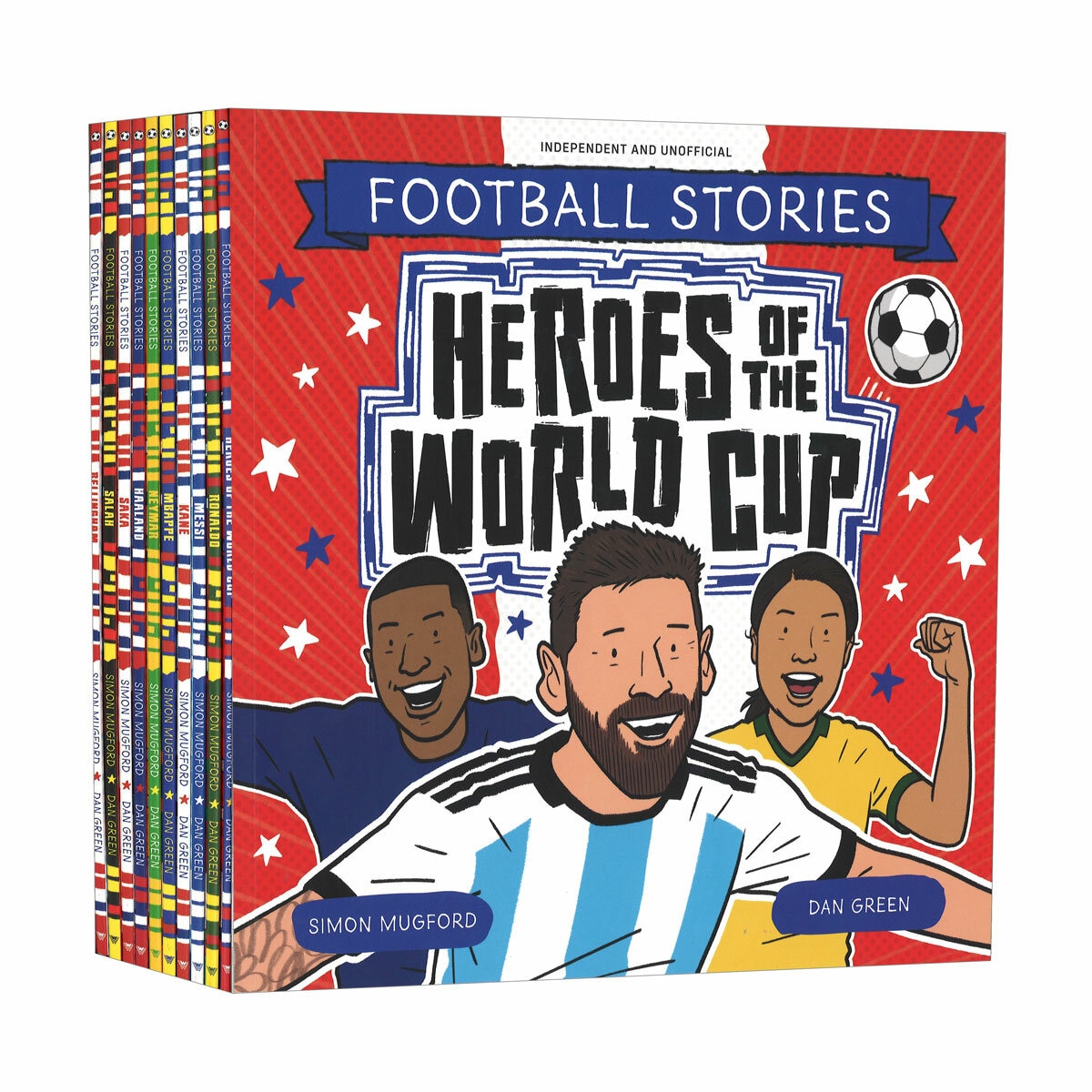 Football Stories x10 Book Ziplock