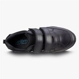 TeⓇm Chivers Double Touch Fastening Boy's School Shoes, Size 1