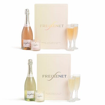 Freixenet Sparkling Wine 75cl, 2 Glasses & Candle Gift in 2 Options Freixenet Sparkling Wine 75cl, 2 Glasses & Candle Gift in 2 Options