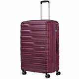 American Tourister 3pc Luggage Set Spinner Case Purple Rose American Tourister 3pc Luggage Set Spinner Case Purple Rose