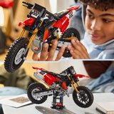 LEGO Technic Ducati Desmo450 MX Factory Motorcycle - Model 42238 (10+ Years) LEGO Technic Ducati Desmo450 MX Factory Motorcycle - Model 42238 (10+ Years)