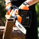 Yard Force 40V 35cm Chainsaw + 2 x 4Ah 20V Batteries & Dual Charger