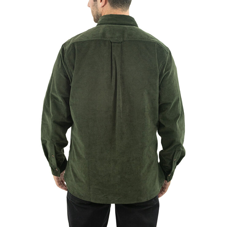 Jachs Men's Cord Shirt in Green