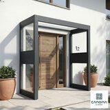 Palram Sophia Pro 215 x 96cm Door Awning Bundle