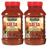 Kirkland Signature Organic Medium Salsa, 2 x 1.08kg