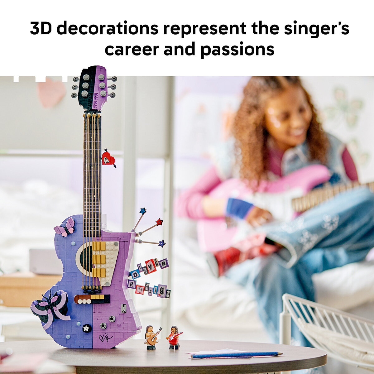 LEGO Editions Music Olivia Rodrigo - Guitar - Model 43031 (14+ Years) LEGO Editions Music Olivia Rodrigo - Guitar - Model 43031 (14+ Years)