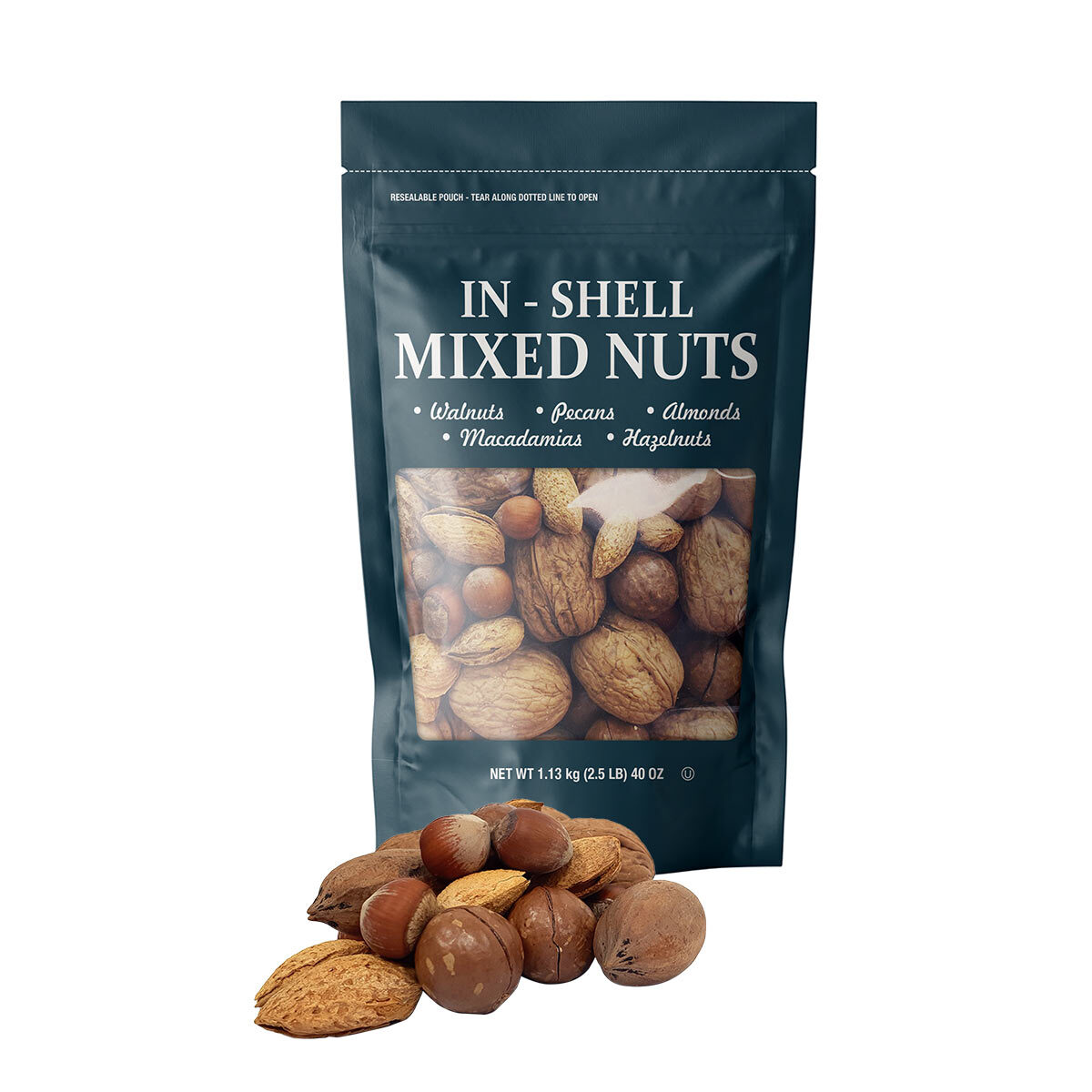 Pack with Nuts Open