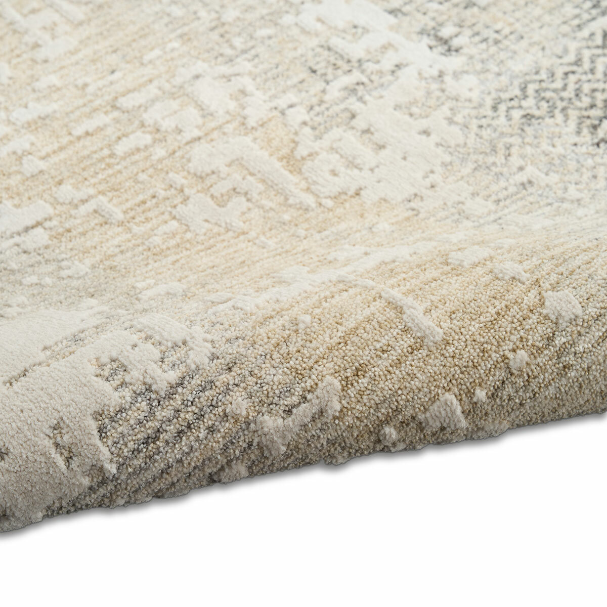 Calvin Klein Summit Cream Ivory Rug, in 3 Sizes