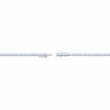 10.00ctw Round Brilliant Cut Diamond Tennis Necklace, 14ct White Gold 10.00ctw Round Brilliant Cut Diamond Tennis Necklace, 14ct White Gold