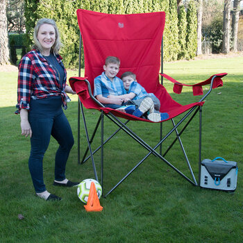 Timber Ridge Giant Camping Chair with Carry Bag