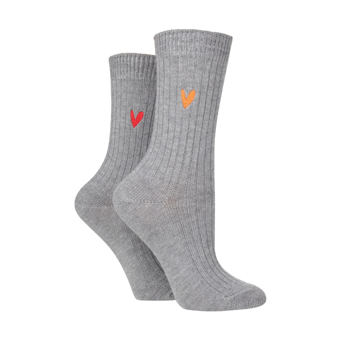 Caroline Gardner Ladies Bamboo Leisure Sock 6 Pack in Pink
