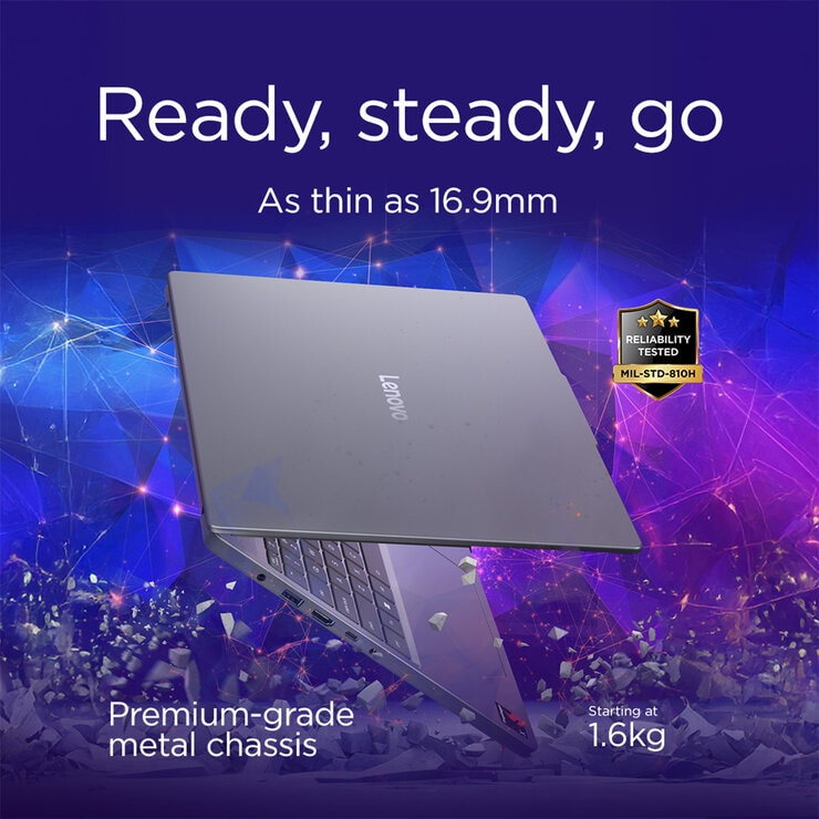 Lenovo IdeaPad Slim 3, Qualcomm Snapdragon X, 16GB 1TB SSD, 15.3 Inch Laptop, 83N9