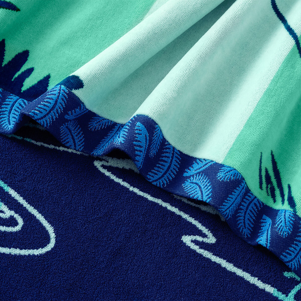 Oversized 100% Cotton Palm Tree Beach Towel