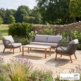 Bramblecrest Helsinki 4 Piece Deep Seating Set