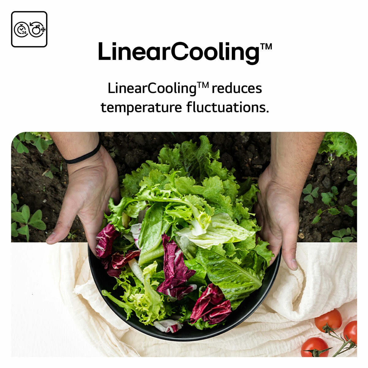 LG GSXE81PYBD Side by Side Fridge Freezer with InstaView, D Rated in Silver