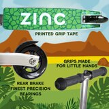 Zinc Flyte Midi 18" Scooter Suitcase, Darwin the Dinosaur