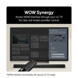 LG 4.1 Channel Soundbar and Wireless Subwoofer with Bluetooth US40TR