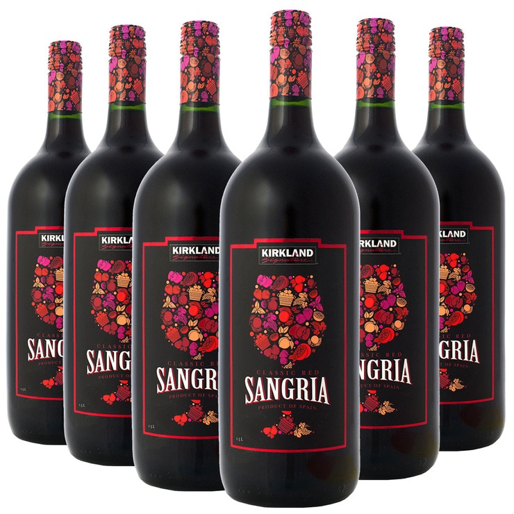 Kirkland Signature Sangria, 6 x 1.5L Costco UK