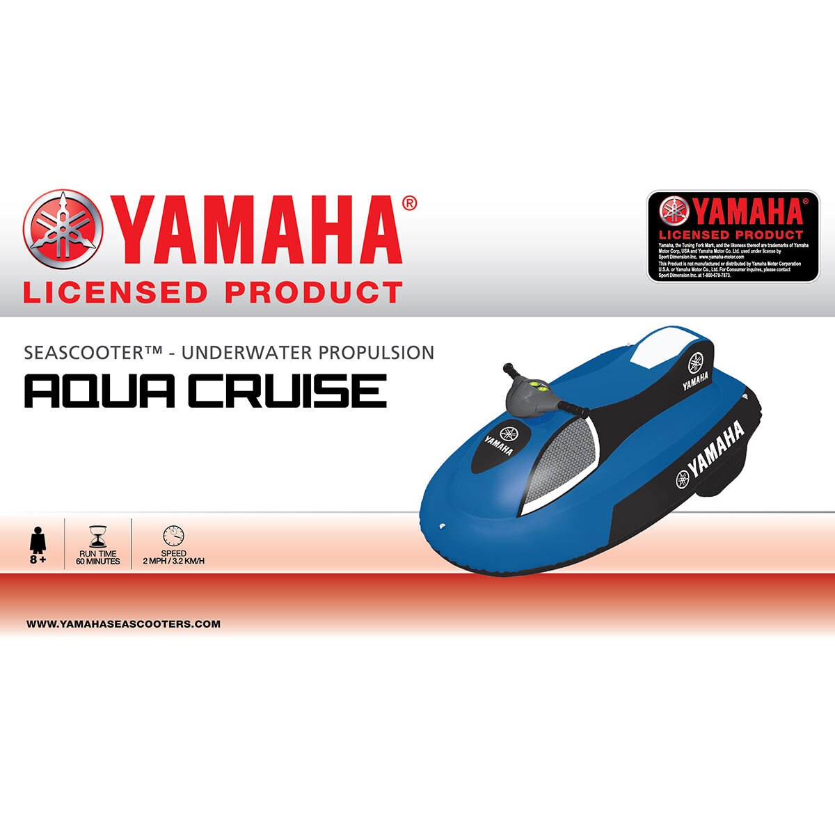 Yamaha® Aqua Cruise Inflatable Surface Scooter (8+ Years)