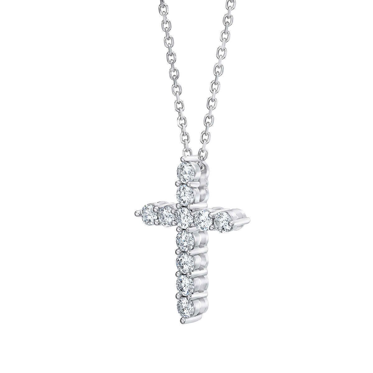 1.00ctw Diamond Cross Pendant