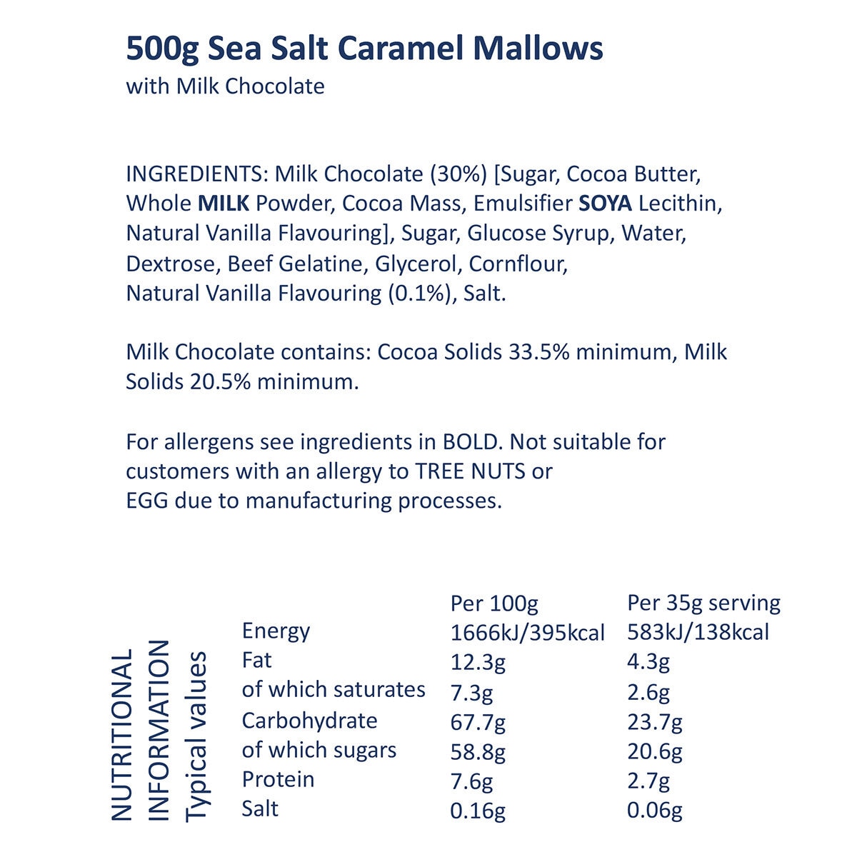 Nutritional Information