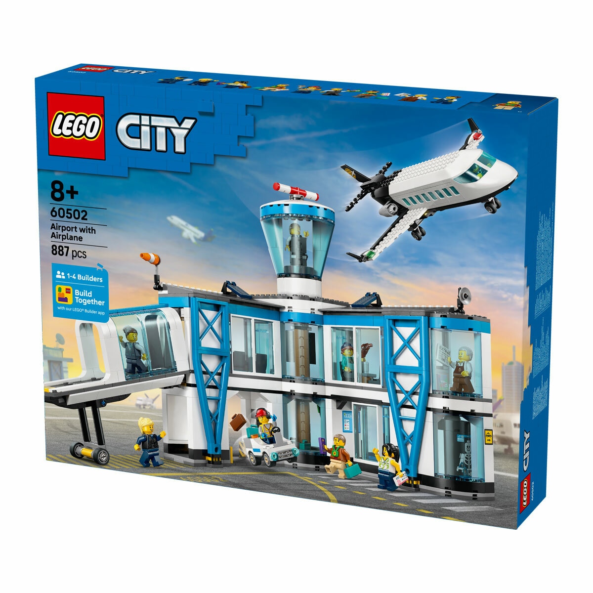 LEGO City Airport with Plane - Model 60502 (8+ Years )
