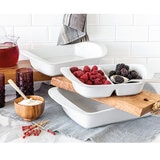 Over & Back Porcelain Serving 3 Piece Set