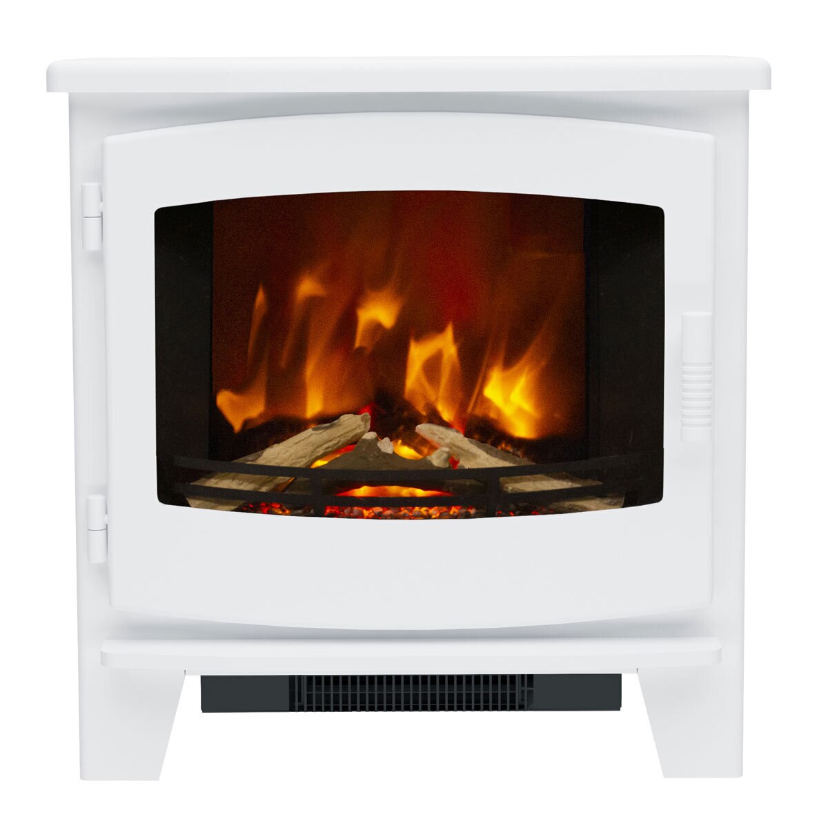 Flare Beacon Large Electric Stove in White, 2kW | Costco UK