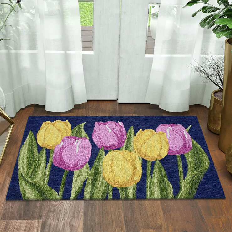 Tulip house mat