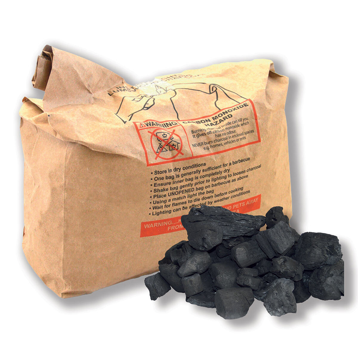 Bbq coal bags sale