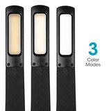 OttLite Wireless Charging LED Table Lamp in Black