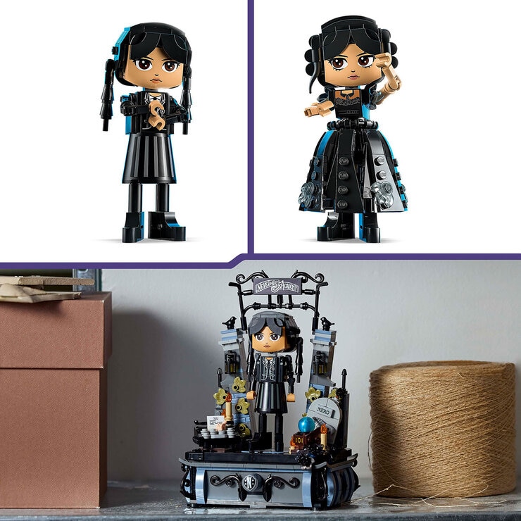 LEGO Wednesday Addams Figure - Model 76780 (10+ Years) LEGO Wednesday Addams Figure - Model 76780 (10+ Years)