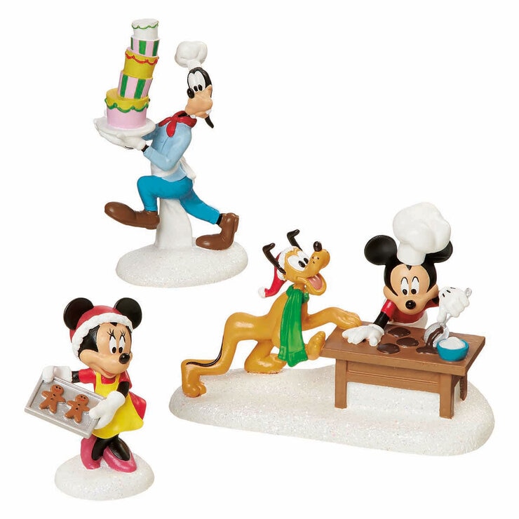 Disney Christmas Village with lights and music - 13 pcs