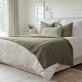 Safdie Cotton Blend Jersey Blanket In 4 Colours, 224 x 234 cm Safdie Cotton Blend Jersey Blanket In 4 Colours, 224 x 234 cm