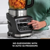 Close up of Ninja Foodi Blender & Soup Maker with function buttons Close up of Ninja Foodi Blender & Soup Maker with function buttons