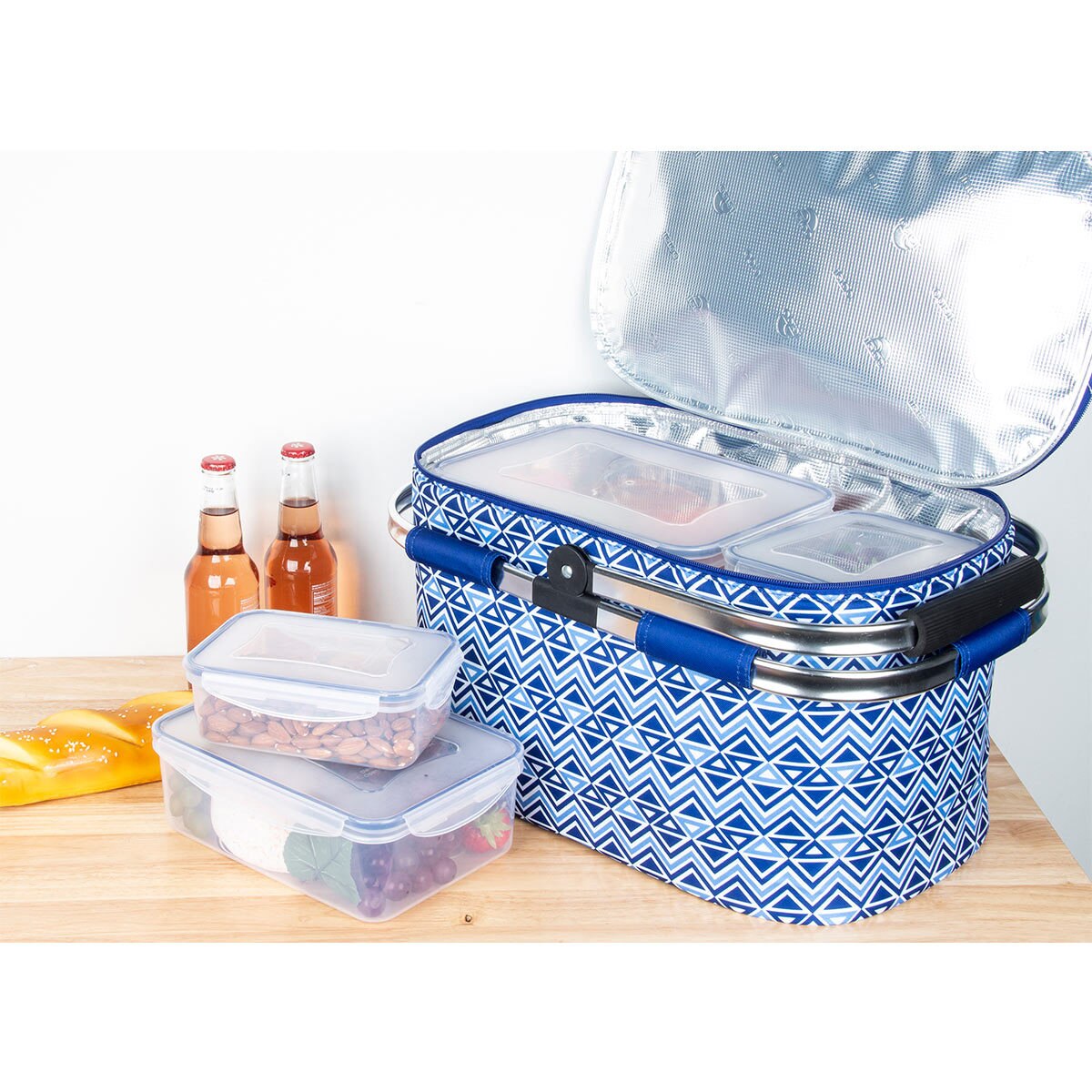 Igloo Picnic Cool Basket with 4 Piece Food Storage Set Costco UK