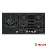 Bosch Series 6 PPM9A6I40, Tempered Glass 90cm Gas Hob in Black