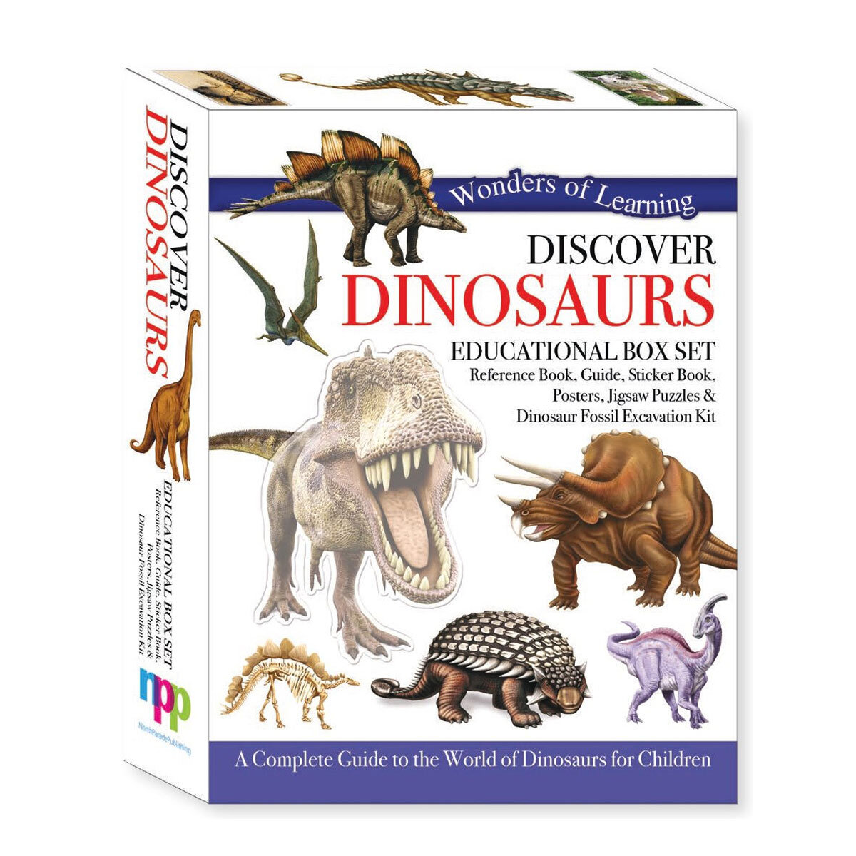 Discover Boxes Assortment in 4 Options: Human Body, Dinosaurs, Earth or Volcanoes