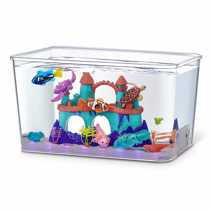 Robo Alive Light Up and Glow In The Dark Aquarium Set (3+ Years)