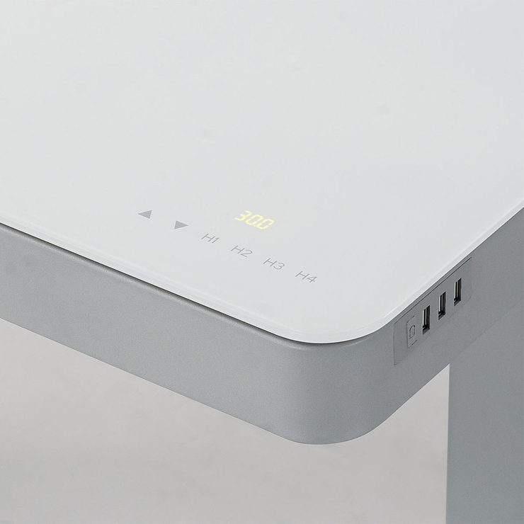 TwinStar Power Adjustable Tech Desk Costco UK