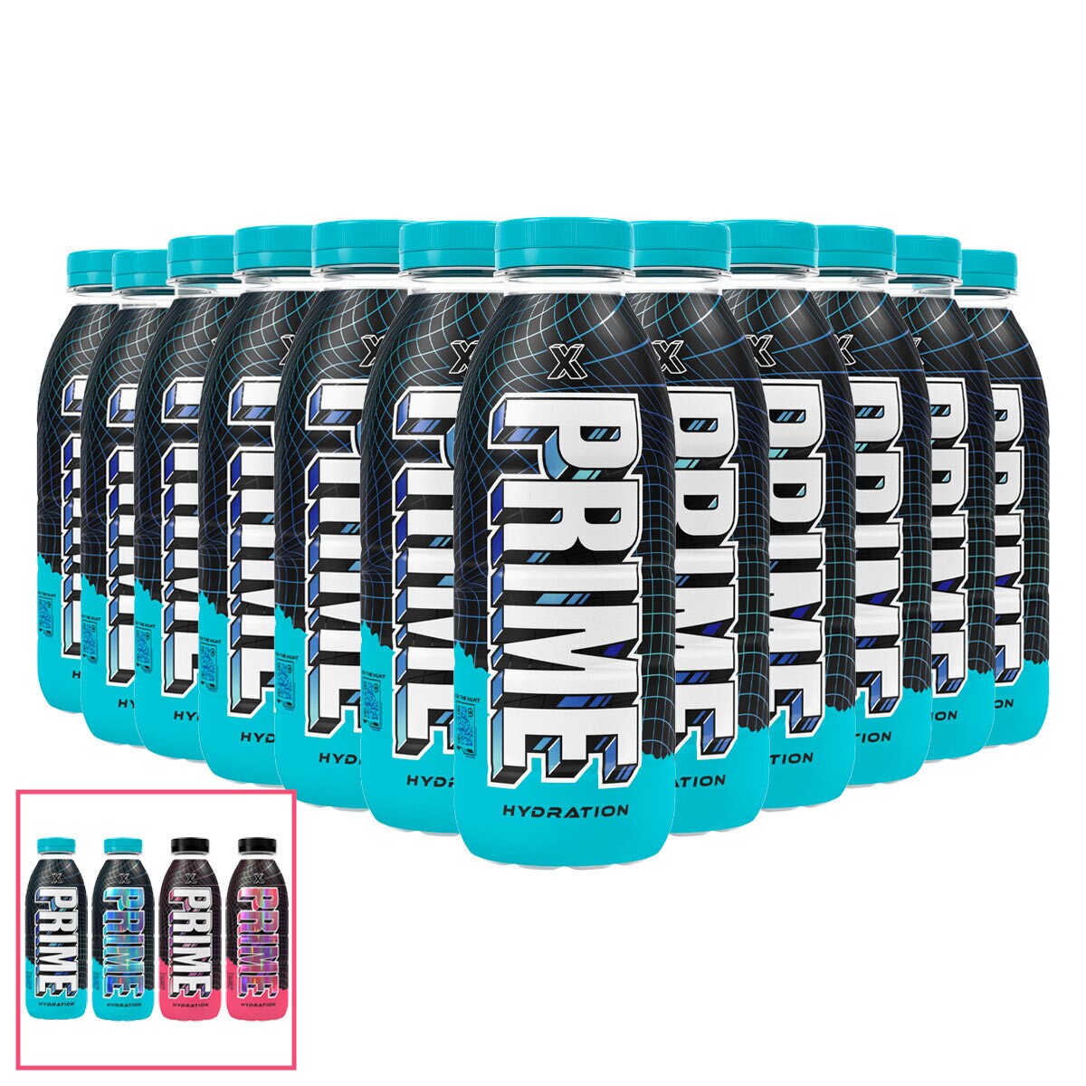 Prime X Hydration Drink, 12 x 500ml