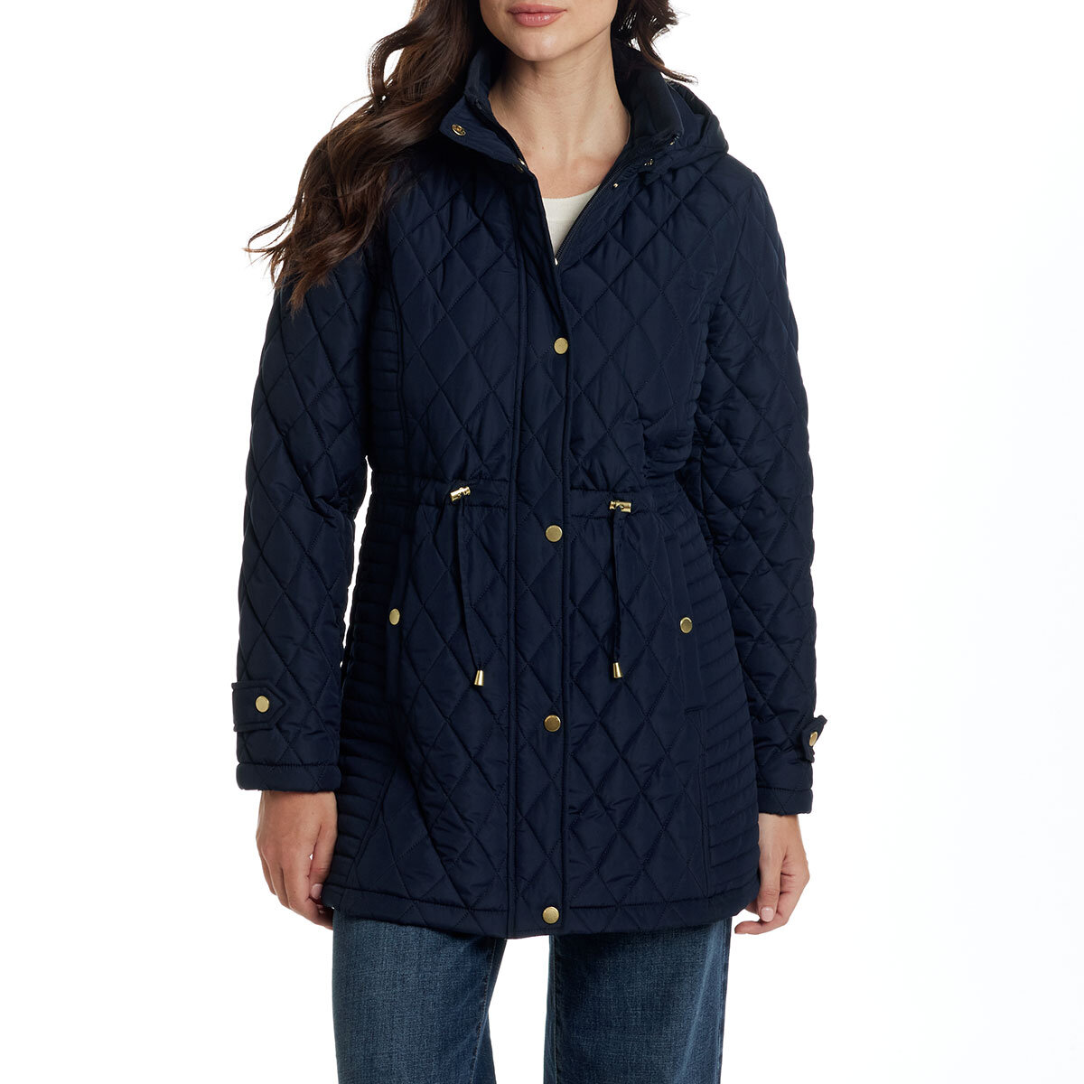 Weatherproof Women's Quilted Jacket in Navy