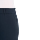 Dalia Ladies Pleated Crepe Wide Leg Pant